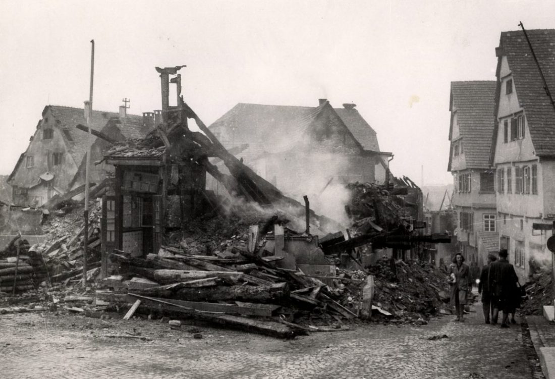 Bombenangriff auf Böblingen 1943