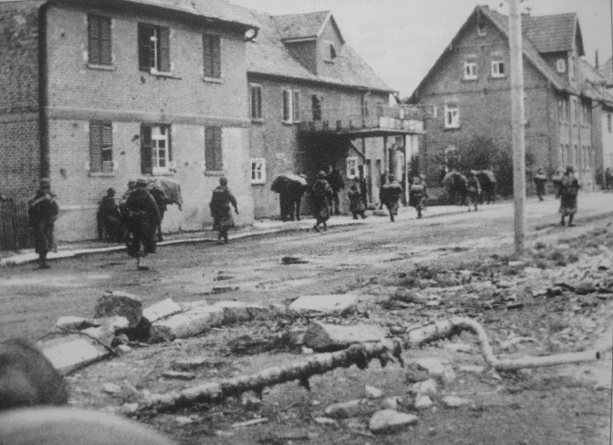 Einmarsch und Kriegsende 1945