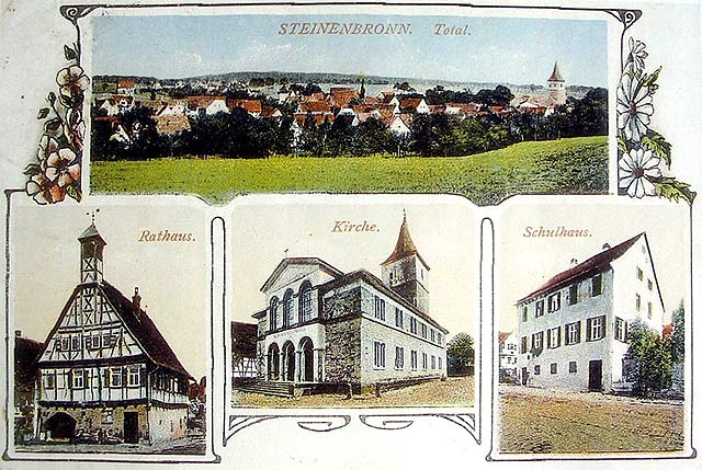 Oberamtsbeschreibung Steinenbronn 1851