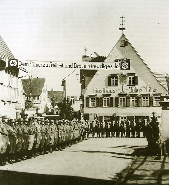 Machtergreifung 1933 in Steinenbronn